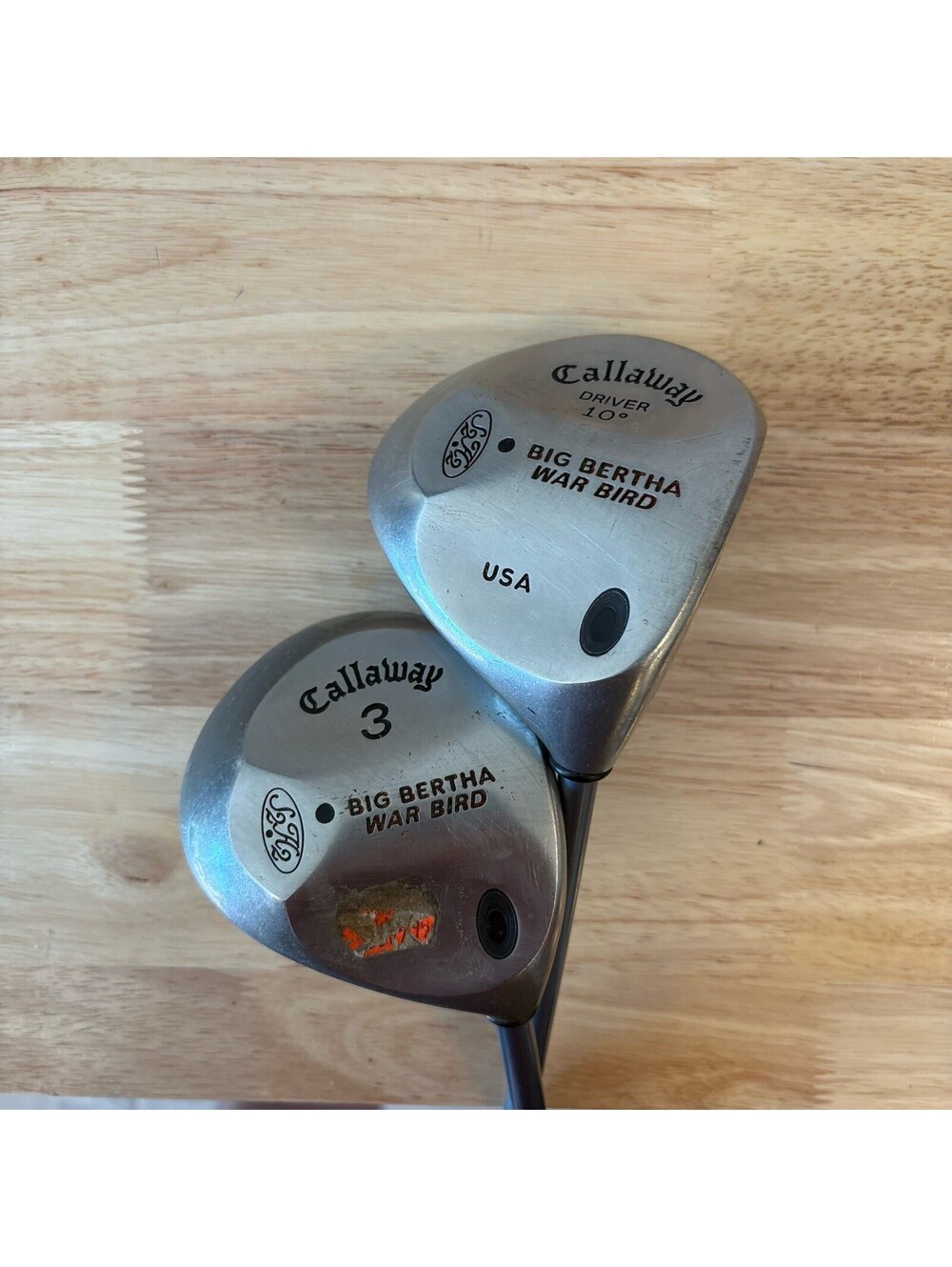 Callaway Big Bertha Warbird 10 Driver & 3 Wood Set Graphite Regular Flex RH
